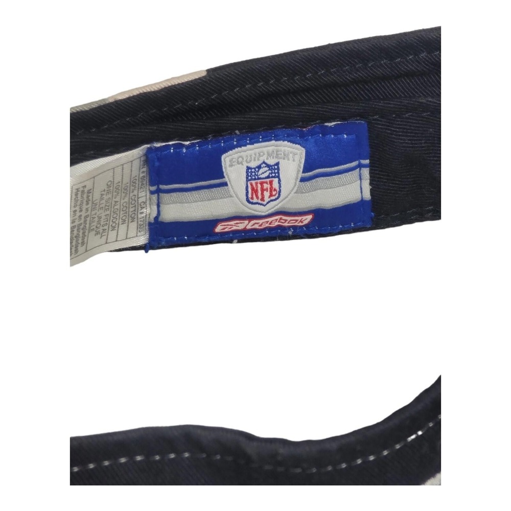 Reebok Raiders Sun Visor‎ Adjustable Hat Cap - Picture 4 of 6